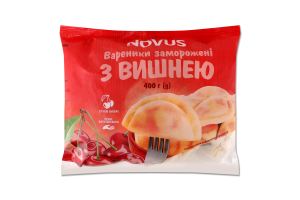 Вареники замороженные С вишней Novus м/у 400г