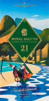 Виски 700мл 40% шотландский солодовый купажированный 21 год Polo Edition Royal Salute к/у