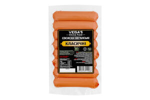 Сосиски веганські Класичні Vega's в/у 300г