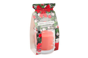 Свічка Верона Коллекшн Пряне яблуко скло 215 Пако ІФ