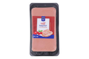 Паштет с клюквой пастеризованный METRO Chef лоток 150г