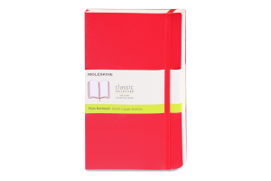 Записник Moleskine Classic м'який середній червон