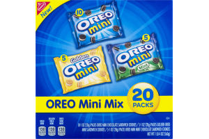 Nabisco Oreo Cookies Mini Mix - 20 CT