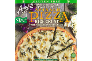 Amy's Spinach Pizza Rice Crust