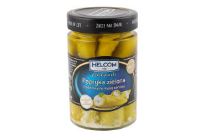 Перец Helcom зеленый фаршированный сыром
