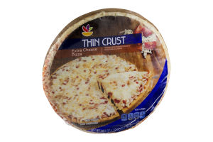 Ahold Extra Cheese Pizza Thin Crust