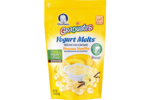 Gerber Graduates Yogurt Melts Banana Vanilla