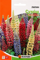 Насіння Квіти Люпин багаторiчний сумiш 3г Яскрава