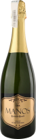 Вино игристое 0.75л 11.5% белое экстрасухое Cava Manos бут