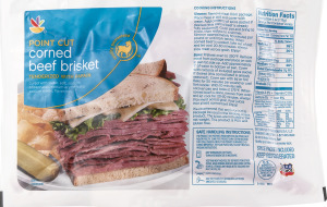 Ahold Meat Point Cut Corned Beef Brisket