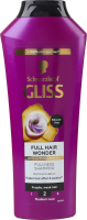 Шампунь для ломких слабых волос Full hair wonder Gliss 400мл