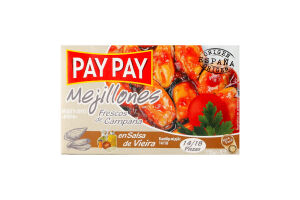 Мідії в соусі Віейра 14/18 PayPay 115г