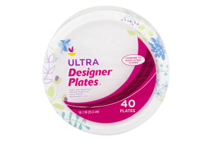 Ahold Ultra Designer Plates - 40 CT