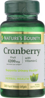 Nature's Bounty Cranberry Fruit 4200 mg Softgels - 120 CT