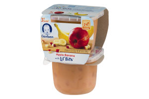 Gerber Apple Banana with Lil' Bits 3rd Foods