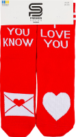 Шкарпетки жін Premier socks YouKnowILoveYou р23-25