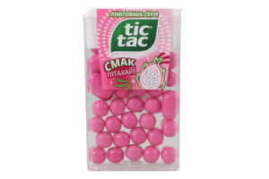 Драже со вкусом питахайи Лимитированная серия Tic Tac п/у 18г