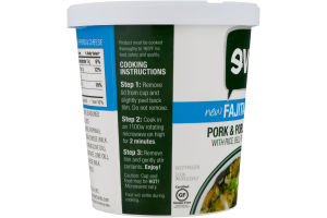 evol. Fajita Cups Pork & Poblano Pesto