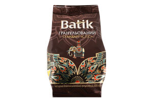 Чай чёрный байховый цейлонский гранулированный Batik м/у 100г