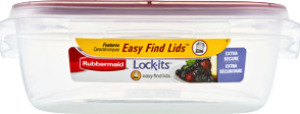 Rubbermaid Lock-its Easy Find Lids - 9 Cups