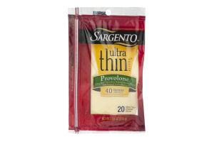 Sargento Ultra Thin Provolone Cheese Slices - 20 CT