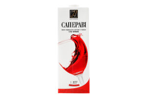Вино Натхнення Сапераві 1 л т/пак. червон. сух. (Агро-Дар)