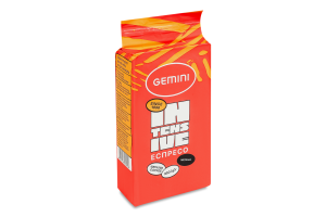 Кава натуральна смажена мелена Еспресо Intensive Gemini 1ґ в/у 250г