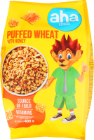 Сніданок сухий Aha Puffed Wheat з медом