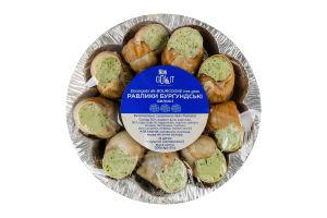 Улитки замороженные большие в раковинах Бургундские Mon Gout лоток 200г