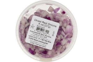 Ahold Fresh Vegetables Diced Red Onions