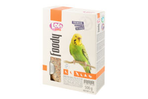 Корм д/хвилястих папуг 500г Lolo Pets