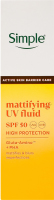 УФ-флюид с высокой защитой матирующий SPF 50 Simple 40мл