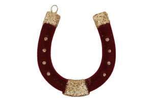 Фігурка новорічна Символ року Підкова 8,5*8,5см в асортименті КМ