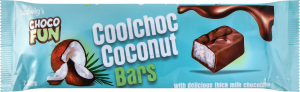 Набір батончиків Choco Fun Coconut молоч шокол