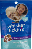 Purina Whisker Lickin's Cat Treats Chicken & Seafood