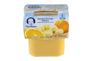 Gerber 2nd Foods Banana Orange Medley - 2 CT