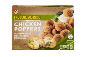 Ahold Chicken Poppers Broccoli Alfredo