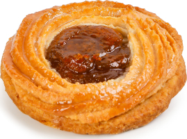 Печиво Крафтяр з марципаном абрикосовим мармеладом