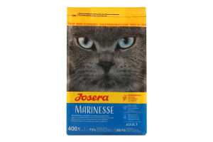 Корм сухой полнорационный для взрослых котов Marinesse Josera м/у 400г