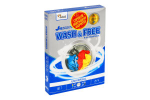 Порошок для стирки универсальный Wash&Free 400г