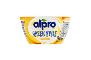 Продукт соевый ферментированный с манго Греческий стиль Alpro ст 150г