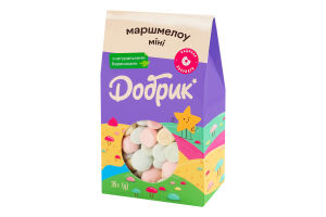 Маршмеллоу с натуральными красителями Мини Добрик к/у 35г