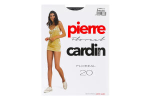 Колготки женские Pierre Cardin Floreal 20den 3 nero