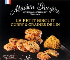 Печиво Maison Bruyere з каррі та насінням льону