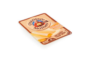 Сир 45% напівтвердий скибками Chaussee aux Moines лоток 150г