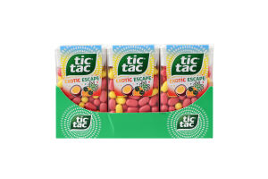 Драже зі смаком ананаса та маракуї Екзотичний мікс Tic Tac п/у 54г
