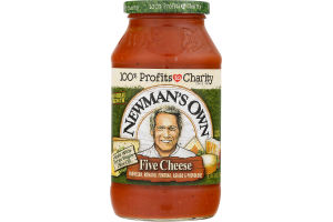 Newman's Own Pasta Sauce Five Cheese