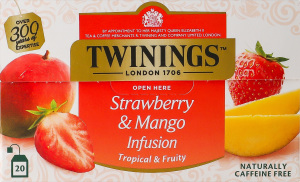 Чай Полуниця та манго Twinings к/у 20х2г
