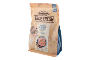 Корм д/котів Тру Фреш з індичкою сухий 340г Карнілав