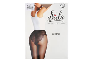 Колготки жіночі Siela Bikini 40den 2 daino